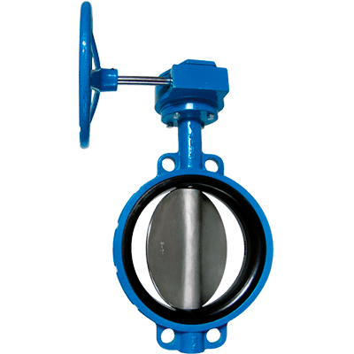  Rubber-lined butterfly valve